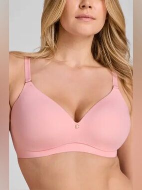 Honeylove Light Pink Wireless Seamless T-Shirt Bra